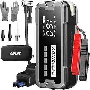 ADINC Car Jump Starter with Air Compressor