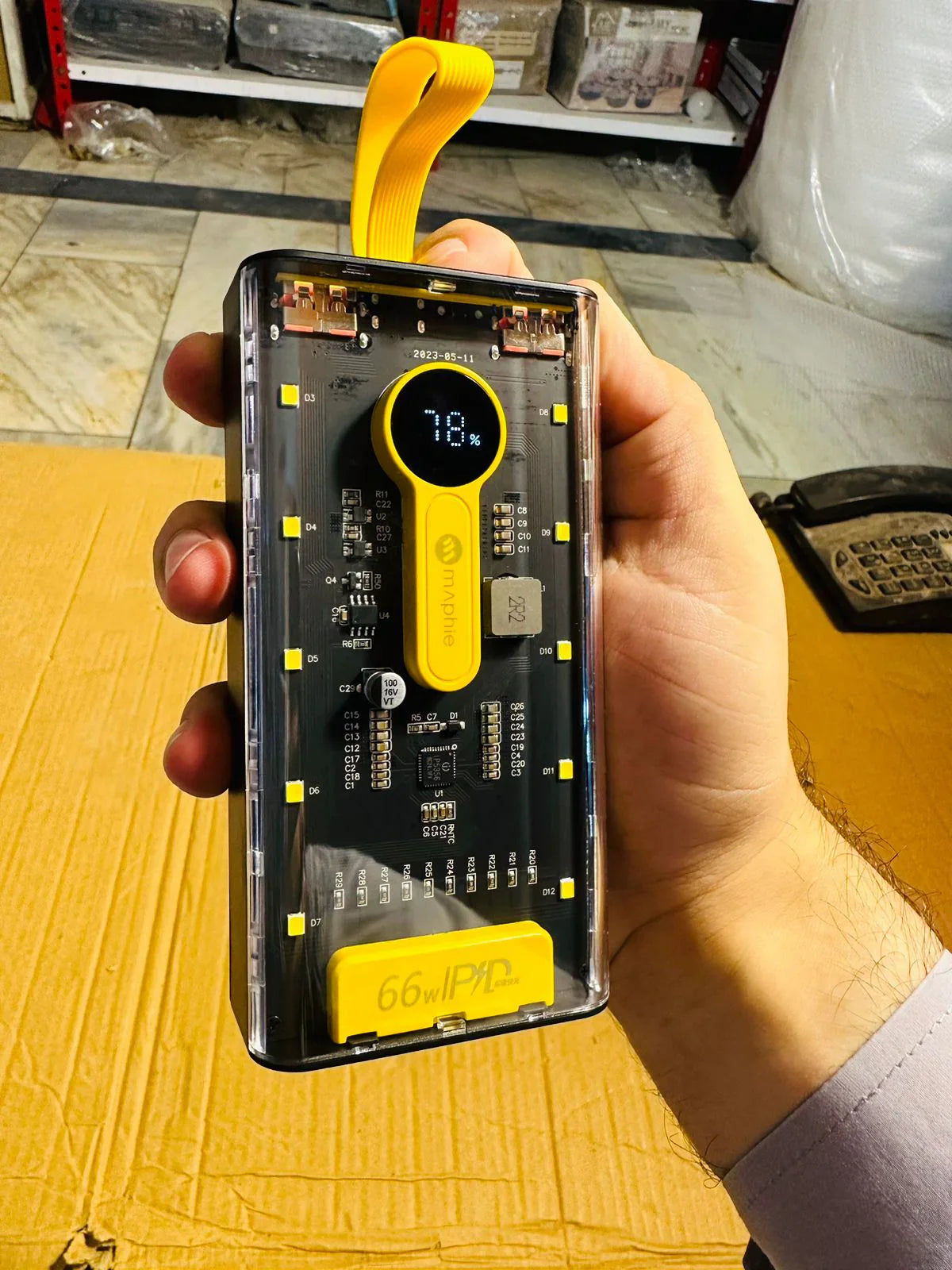 20000mAh 66W Super Fast Charging Power Bank
