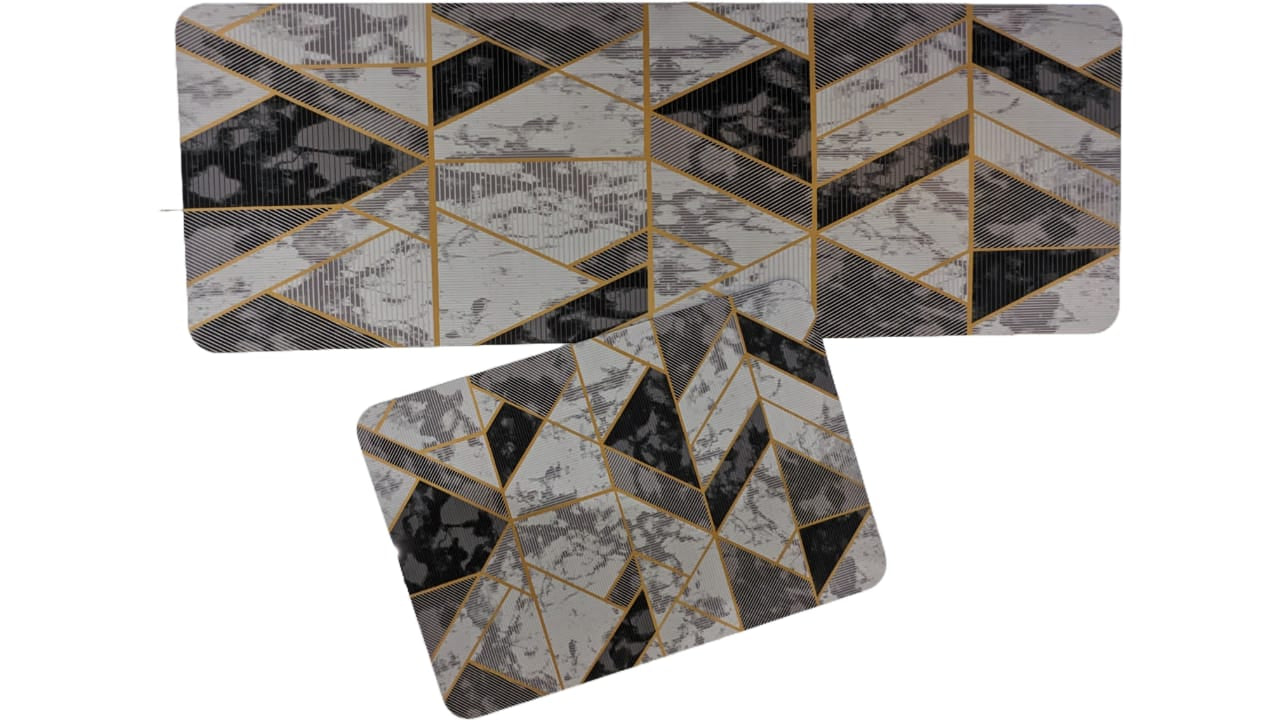 Large Size Anti Slip Water Absorbent Runner With Mat (FREE DELIVERY😍)