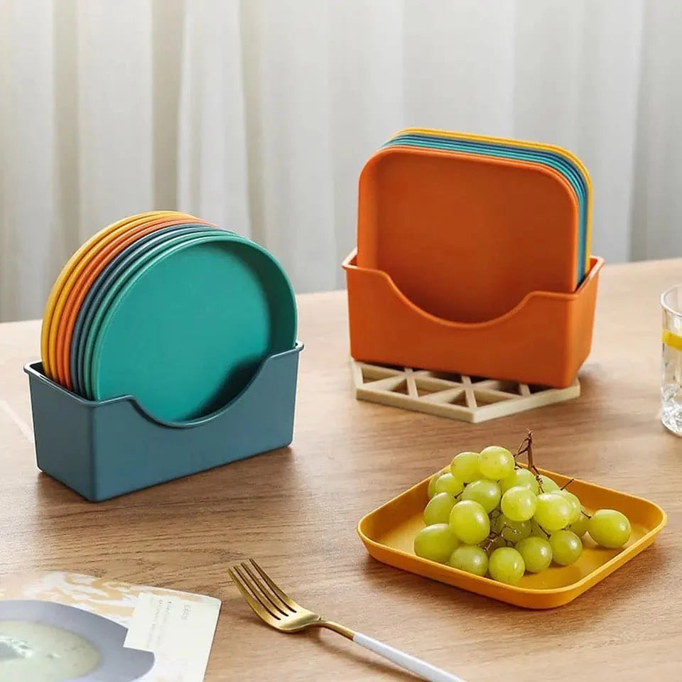 10Pcs Creative Plate Set