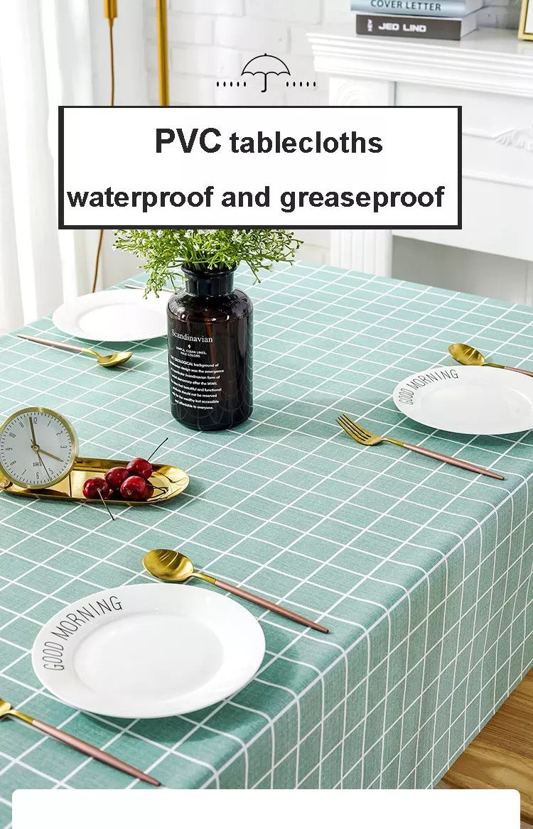 PVC TABLE CLOTH COVER 54*72CM