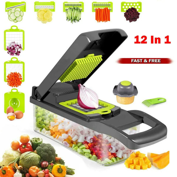 12in1 Multifunctional Vegetable Cutter