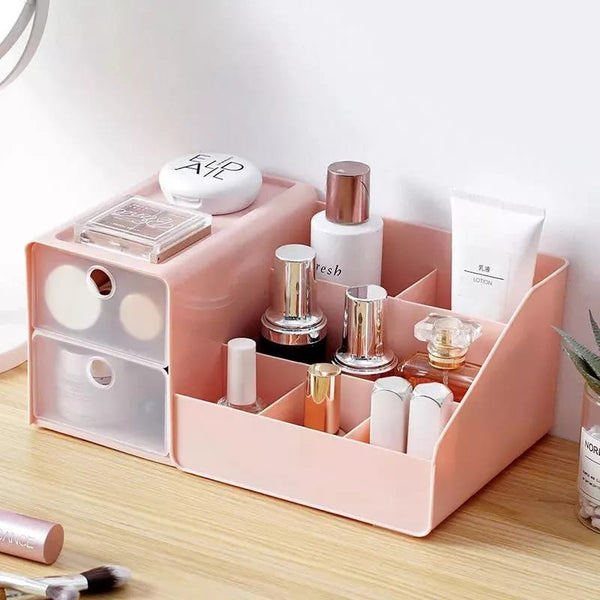 Multipurpose Storage Box with Drawers and compartments for Dressing Table