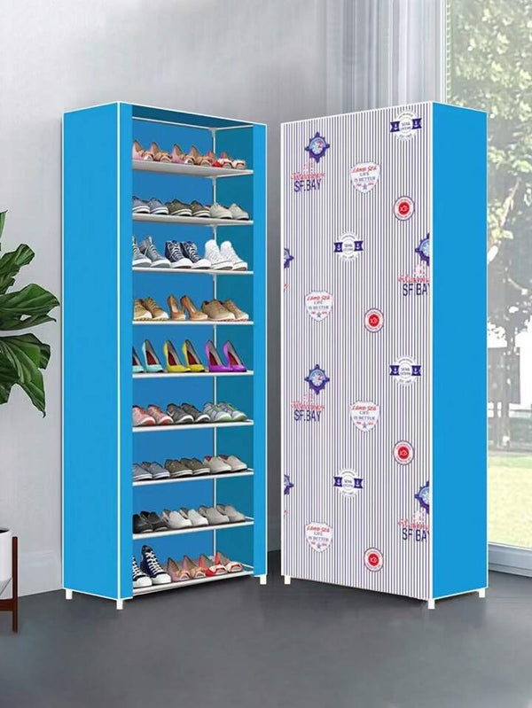 10 Layer Printed Shoe Rack