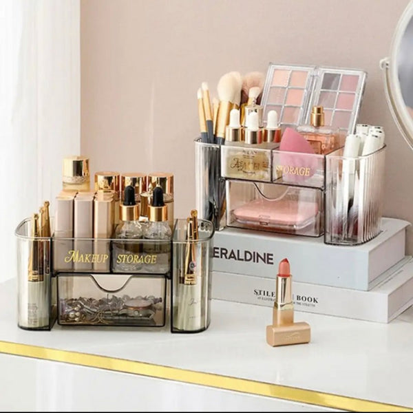 Transparent Makeup Storage Organizer