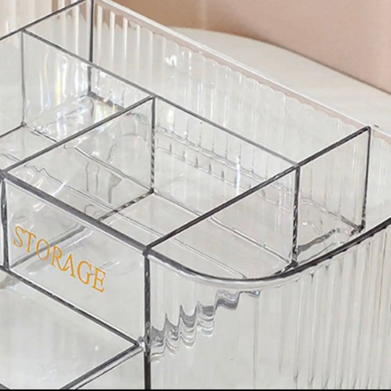 Transparent Makeup Storage Organizer