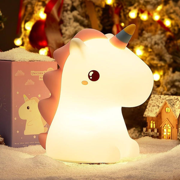 Cute Unicorn 🦄 Touch Silicone Light for Kids