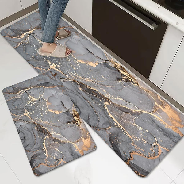 Medium Size Anti Slip Water Absorbent Runner With Mat  (FREE DELIVERY😍)