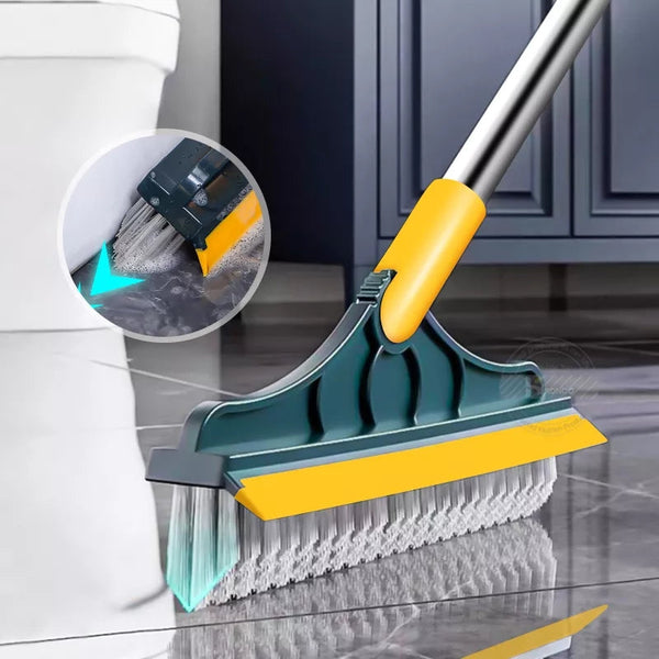 2IN1 FLOOR SCRUBBER CLEANING WIPER BRUSH