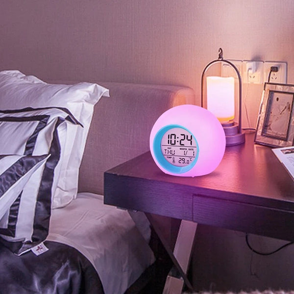 DIGITAL GLOWING ALARM CLOCK