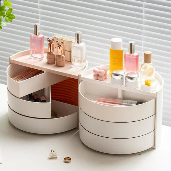 ROTATING DRESSING TABLE ORGANIZER