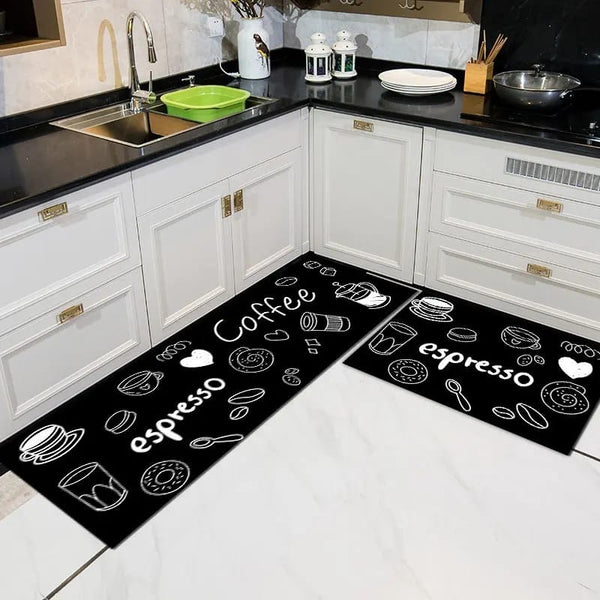 Medium Size Anti Slip Water Absorbent Runner With Mat  (FREE DELIVERY😍)