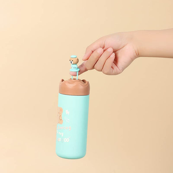 Cute Bear & Bunny Kids' Travel Toothbrush Holder Cup
