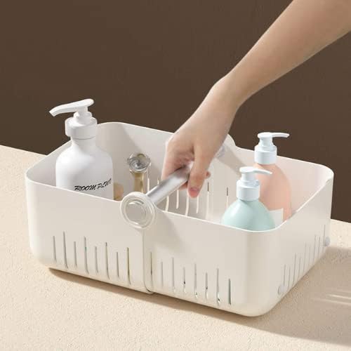 Portable Plastic Picnic/Storage Caddy with Handle