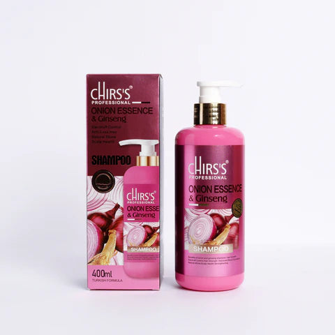 Chirs's Professional onion essence & Ginseng Shampoo 400 ml