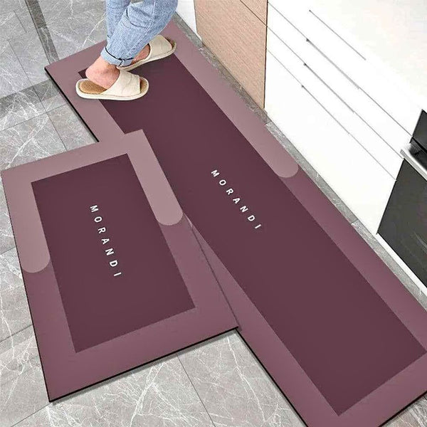 ABSORPTIVE HOME 2 PIECES ANTI SLIP PREMIUM MAT & RUNNER