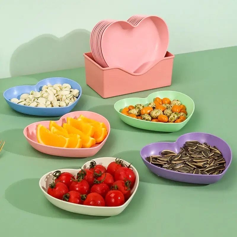 10Pcs Creative Plate Set