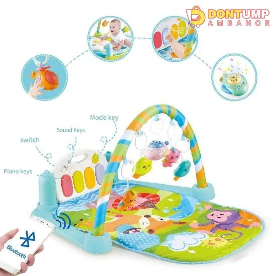 5-in-1 Baby Piano Gym/Play Mat
