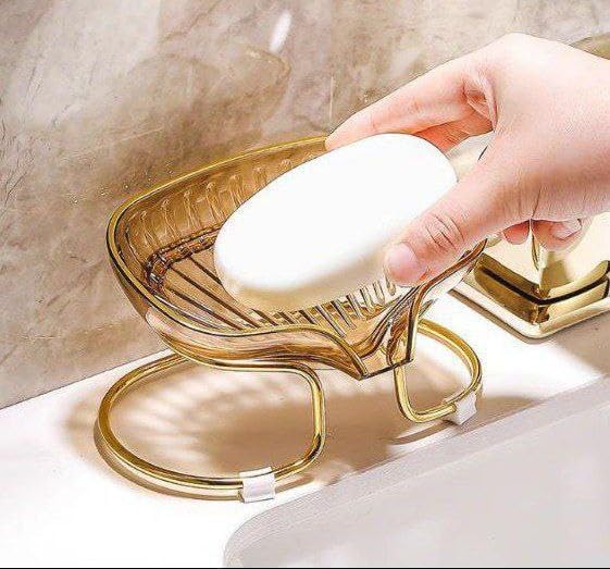 Luxury Gold Base Draining Soap Dish
