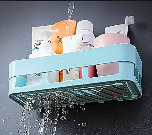 Adhesive Bathroom Corner and Wall Shelves