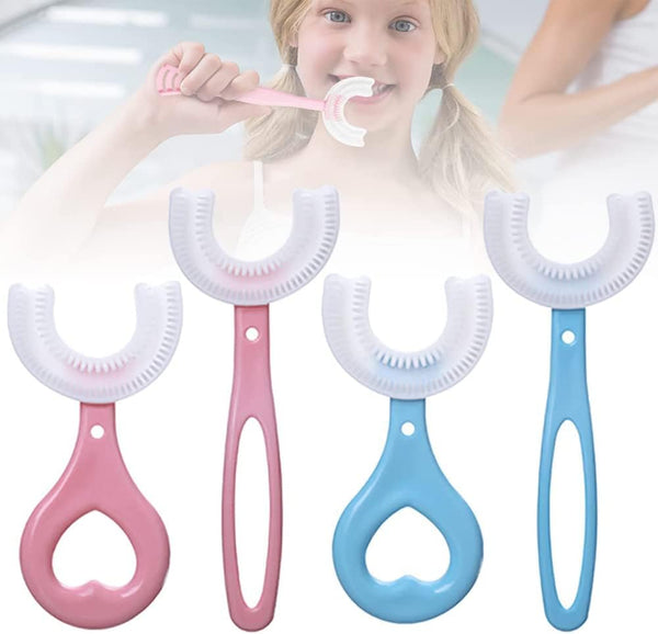 Kids' U-Shaped Toothbrush | 360° Automatic Oral Cleaning Brush
