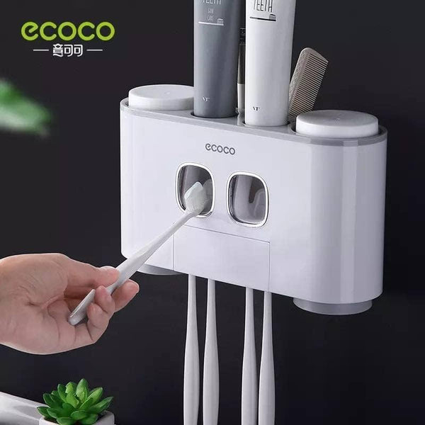 Multifunctional Wall-Mounted Automatic Toothpaste Dispenser