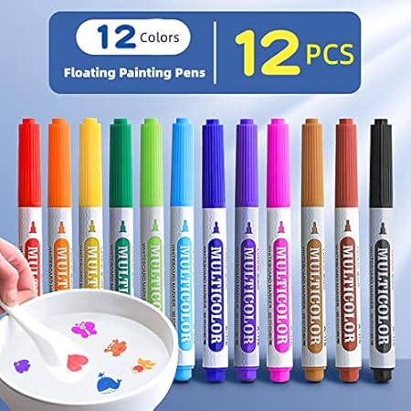 12pcs Double Line Outline Art Marker Highlighter