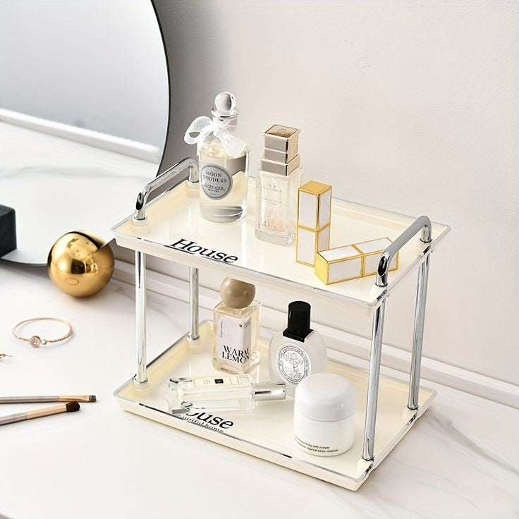NORDIC 2 LAYERS COSMETIC ORGANIZER