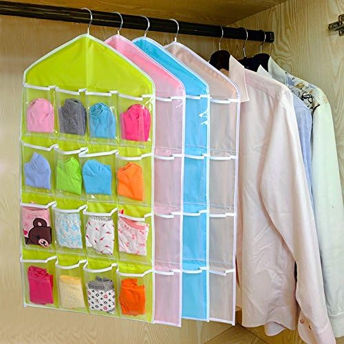 16 Pockets Socks Organizer