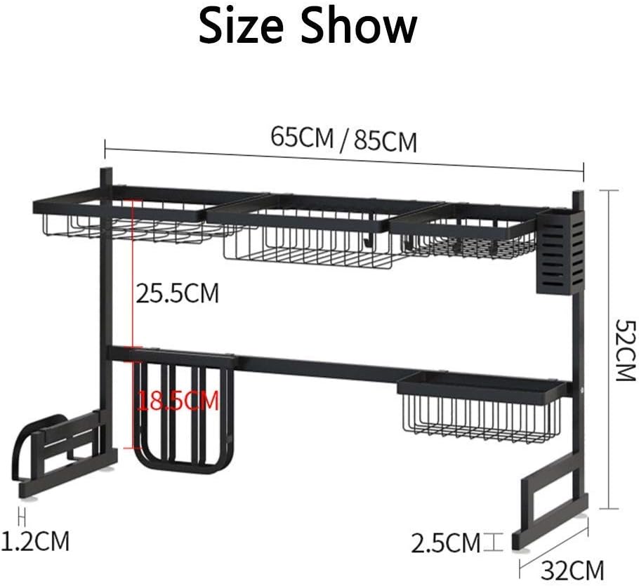 Kitchen Rack 85-Cm With Printed Box