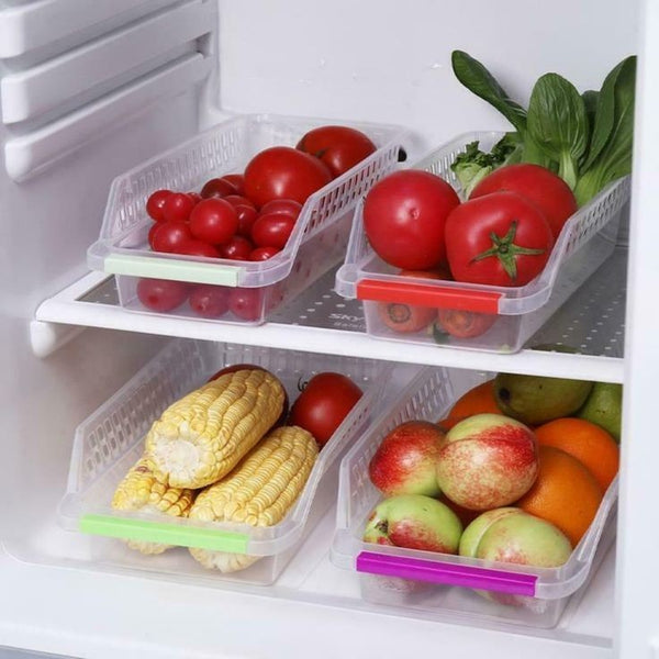 REFRIGERATOR STORAGE BASKET