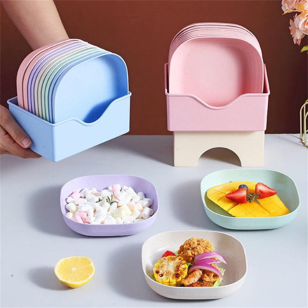 10Pcs Creative Plate Set