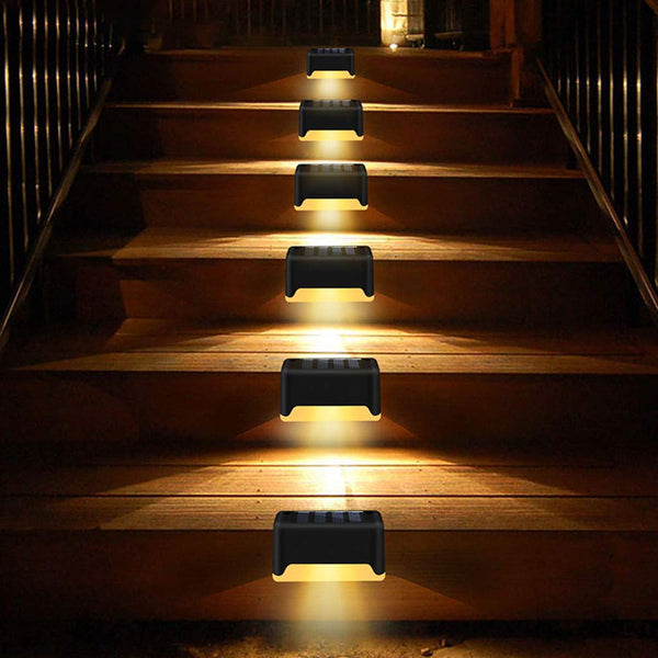 Outdoor Solar Step Lights – Waterproof LED Stair Lights for Garden & Patio