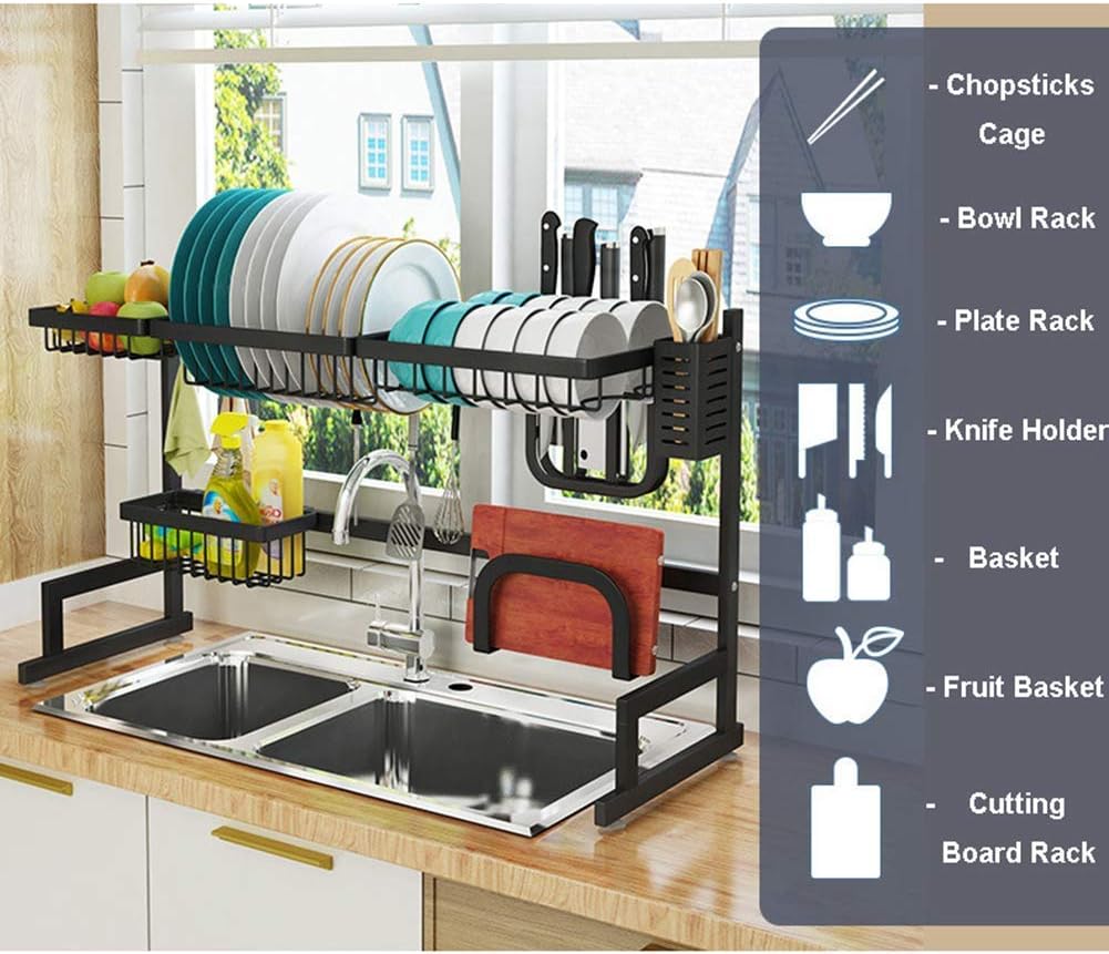 Kitchen Rack 85-Cm With Printed Box