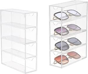 4Layer Acrylic Sunglasses Storage Box