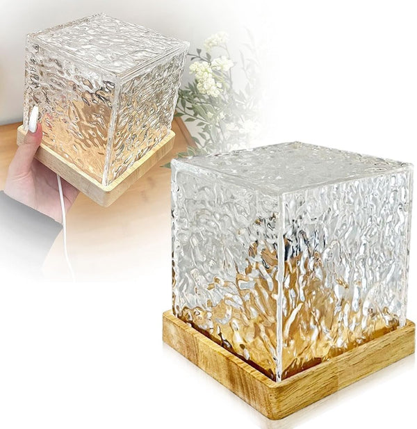 Crystal Cube Projector Lamp
