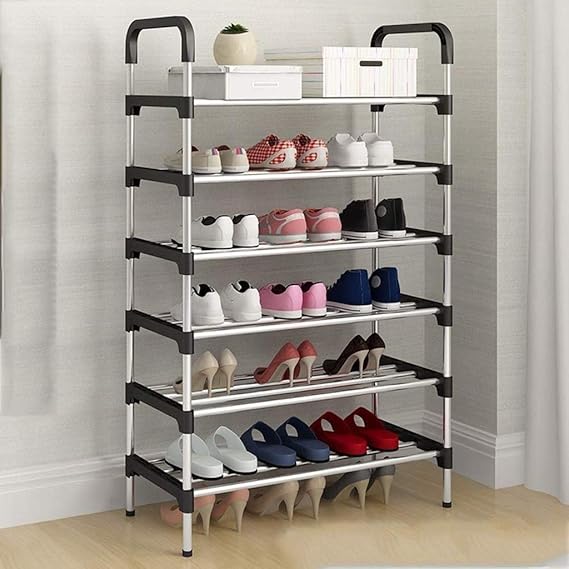 7 LAYER STEEL SHOE RACK