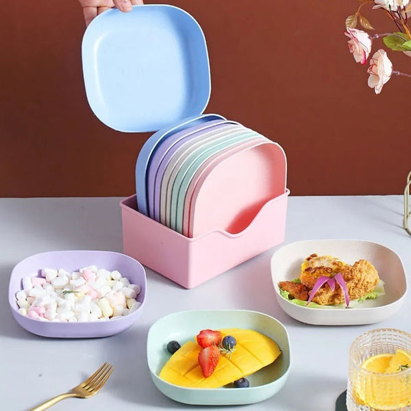 10 PIECES CREATIVE PLATE SET