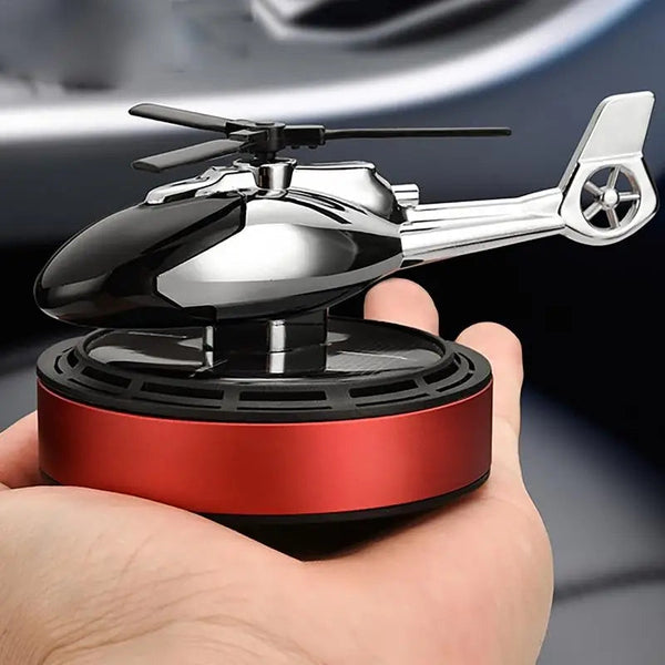 SOLAR POWERED COPTER CAR FRAGRANCE DIFFUSER