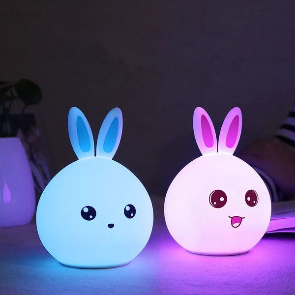 Silicone LED Night Light Cute Bunny