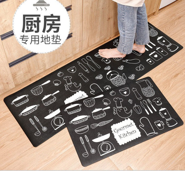 Medium Size Anti Slip Water Absorbent Runner With Mat  (FREE DELIVERY😍)