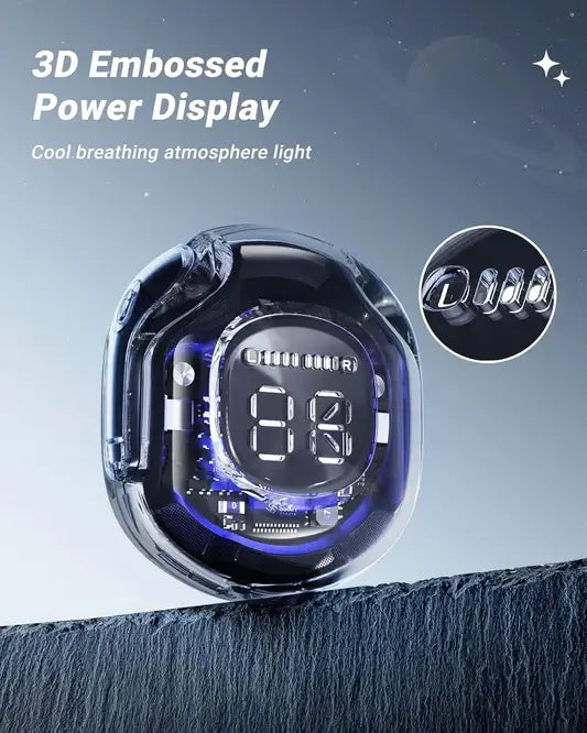 Air 39 Transparent Wireless Gaming Earbuds