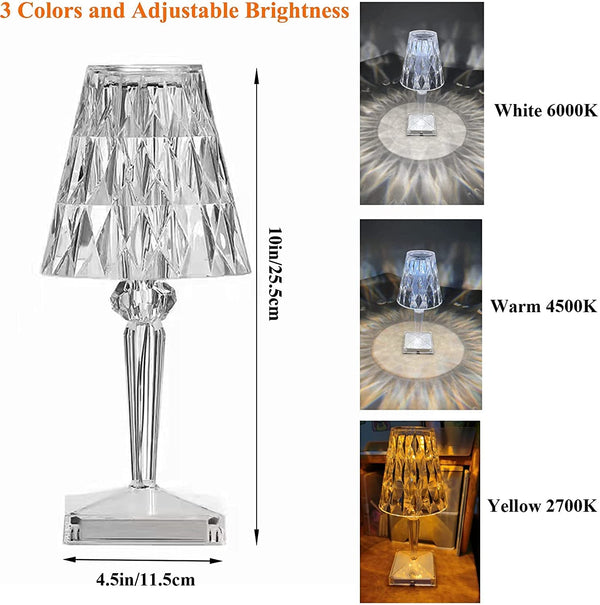 Diamond Cut Desk Lamp