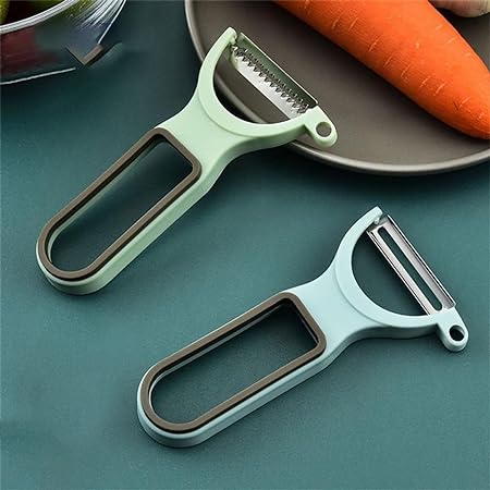 3pcs Slicer Shredder Peeler Julienne Cutter Multi Peel Stainless Grater