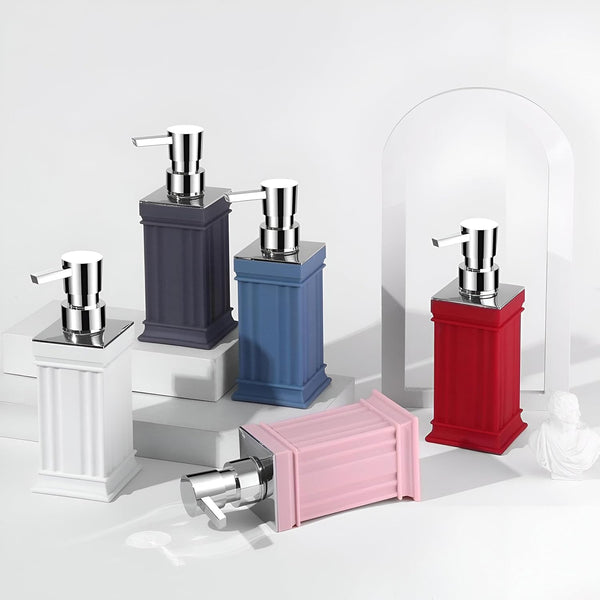 Roman Column Style Liquid Soap Dispenser | Decorative Pillar Pump