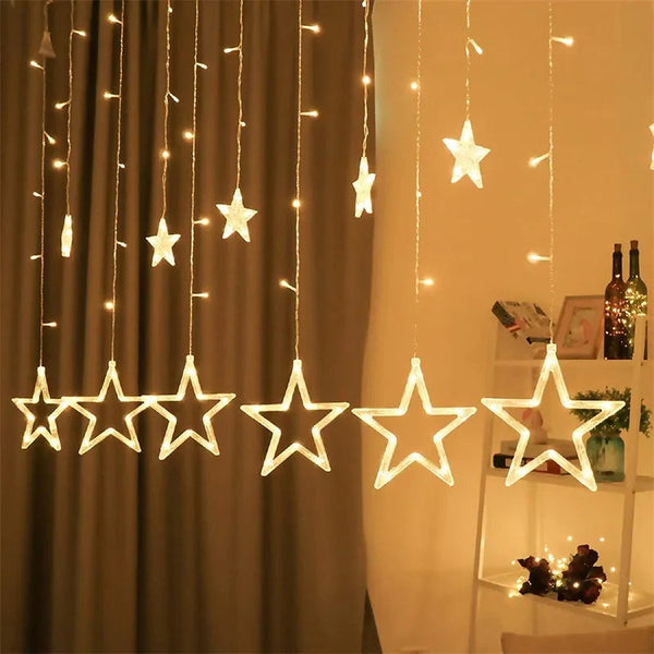 STAR LED CURTAIN STRING LIGHT