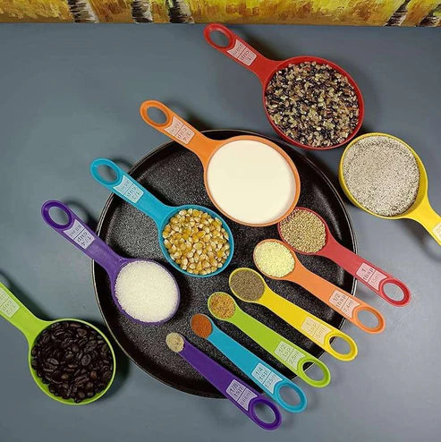 10Pcs Measuring Cup And Spoon Set