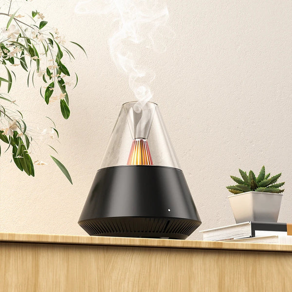 VOLCANIC AROMA HUMIDIFIER WITH NIGHT LIGHT