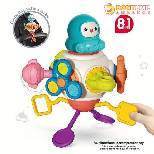 8in1 Multifunctional Space Busy Activity Play Set for Toddlers