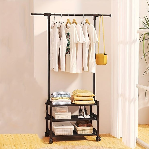 3 LAYERS ATTACHABLE CLOTH RACK